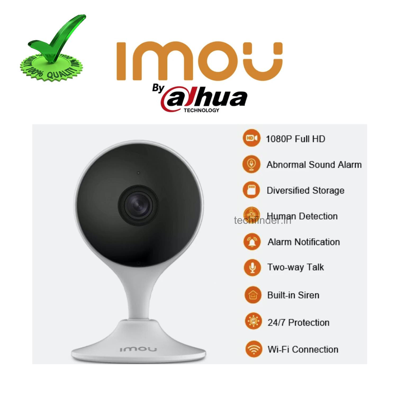 Imou Cue 2 1080p Wireless Wi-Fi Camera