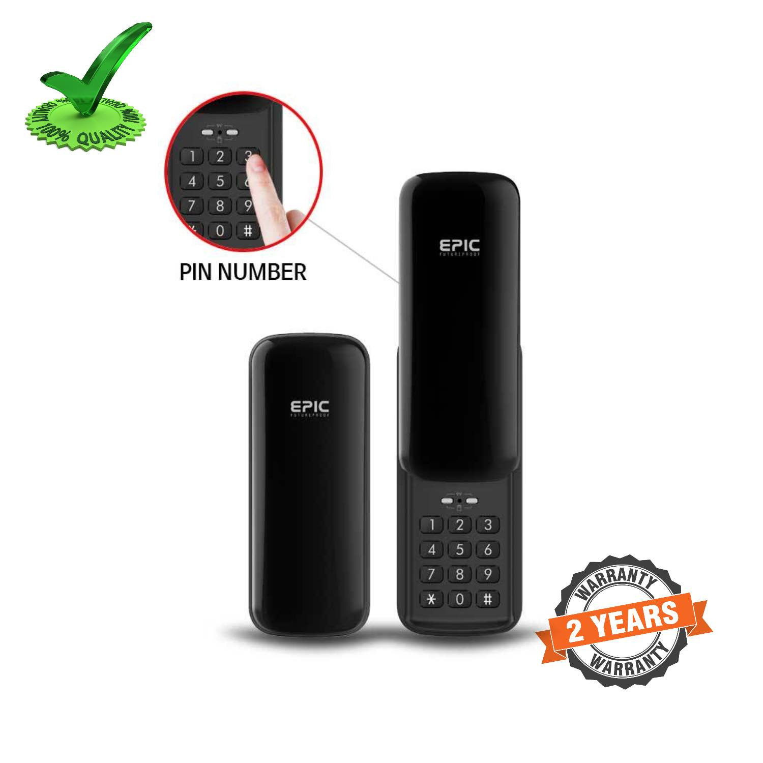 Epic ES-B10 Pin Number Keypad Password Operated Door Lock