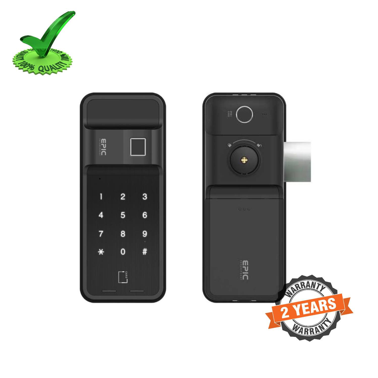 Epic ES-FF730G Digital Dual Finger Print Door Lock